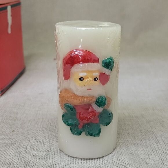 Vintage Set Of Six Christmas Cheer Candles Set ( NEW) - Picture 6 of 10